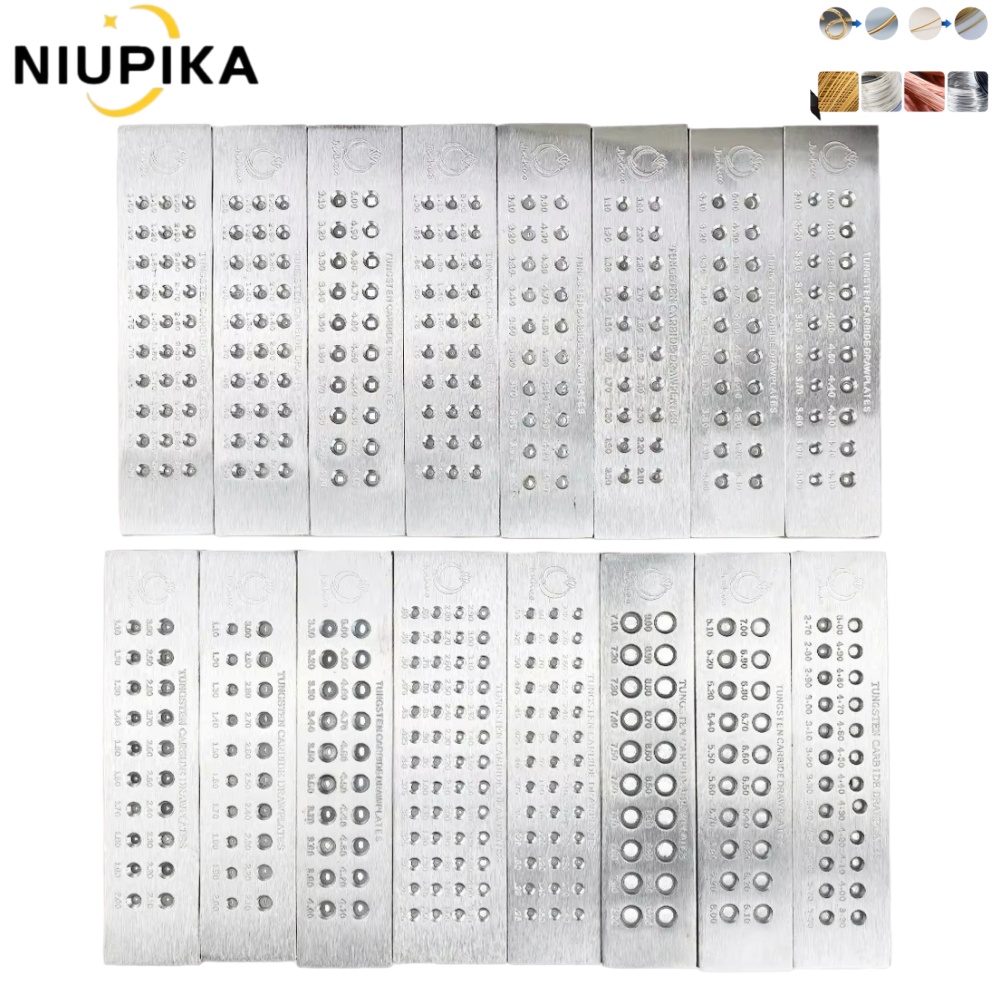 Jewelry Making Machines - Płytki do ciągnięcia drutu NIUPIKA z