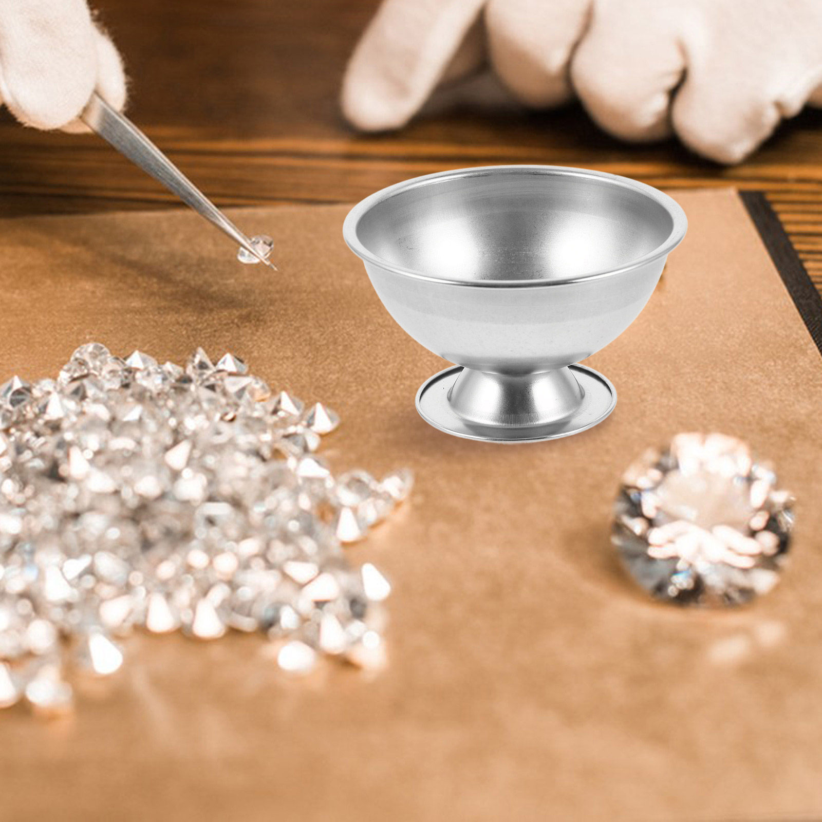 Jewelry Making Torch - Miska ze stali nierdzewnej, wytrzymała, do