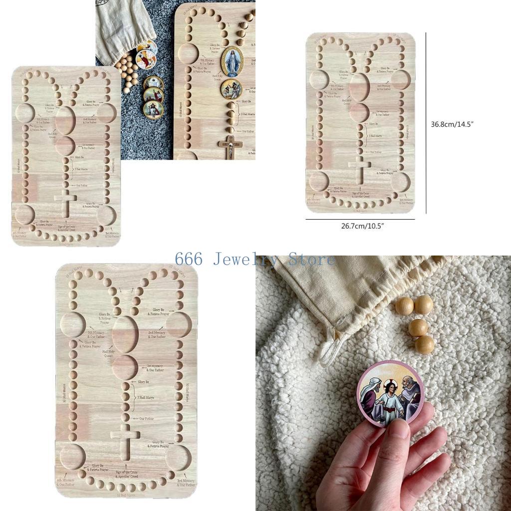 Jewelry Making Board - F2TD JEINDY Naszyjniki koraliki Maty Drewniane