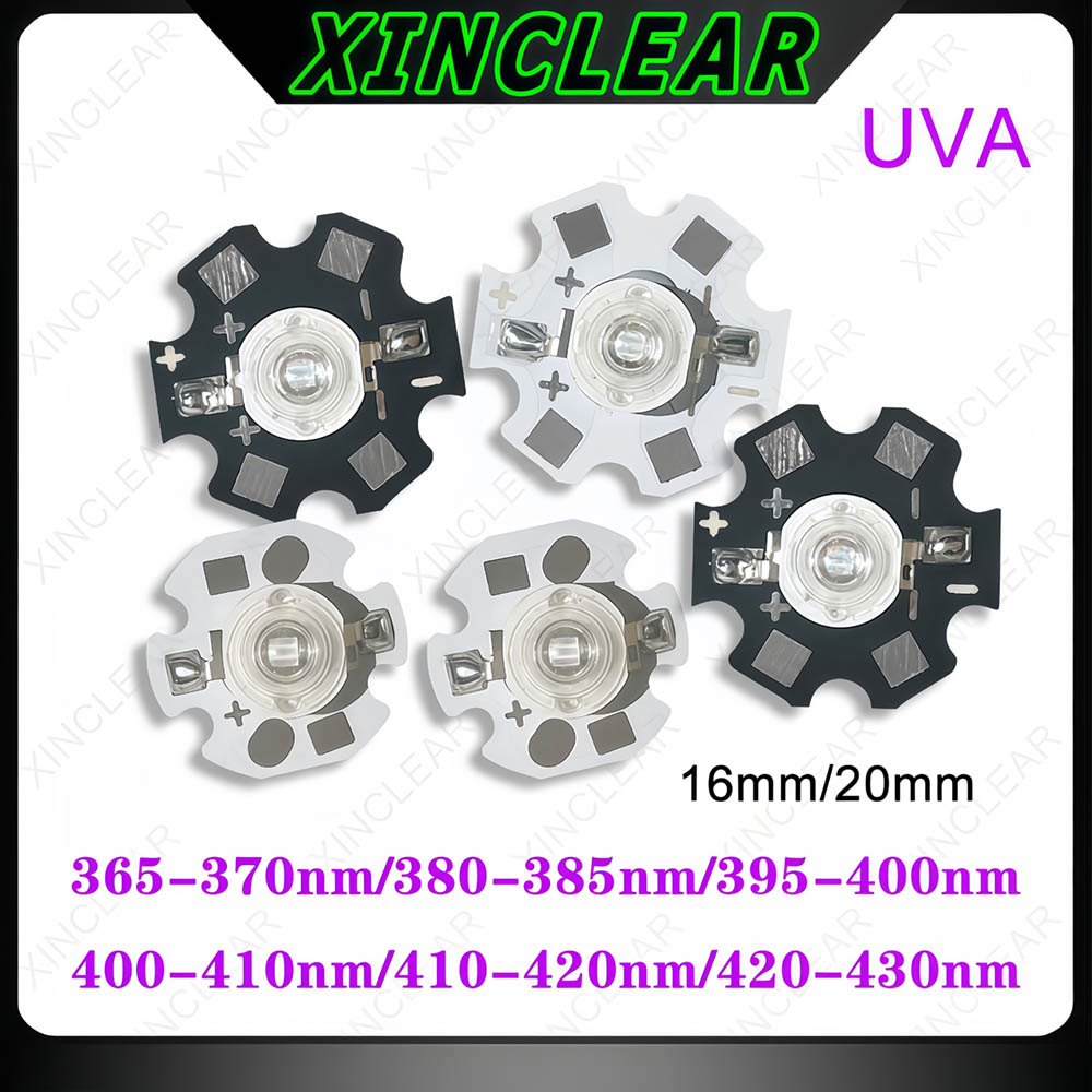 Jewelry Making Board - Chipy LED UVA 3W, UVA 370nm