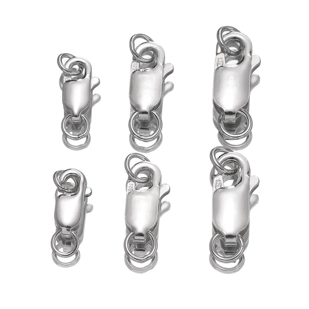 Lobster Clasp Silver - 2 szt. Zapięcia typu karabińczyk ze