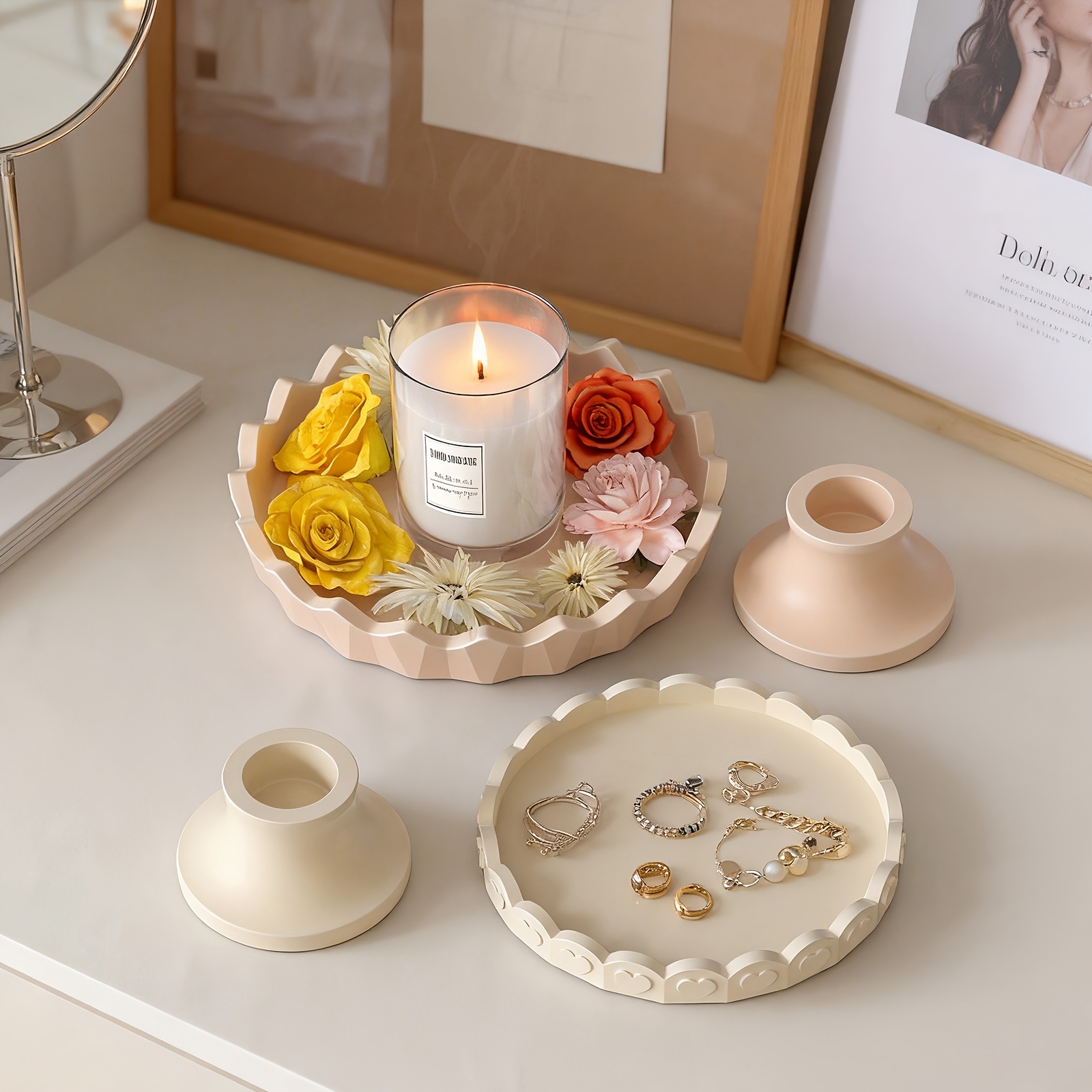 Zestaw 2 silikonowych form do  – Jewelry Making Board recenzja i cena