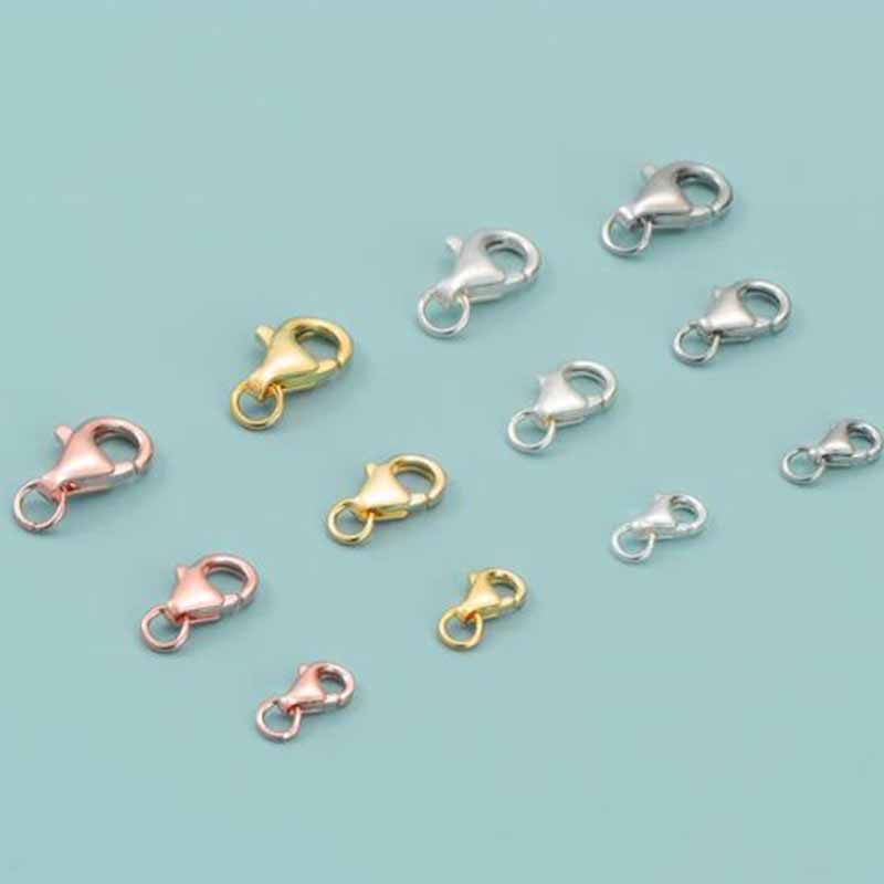 2 szt. Oryginalne, prawdziwe,  – Lobster Clasp Silver recenzja i cena
