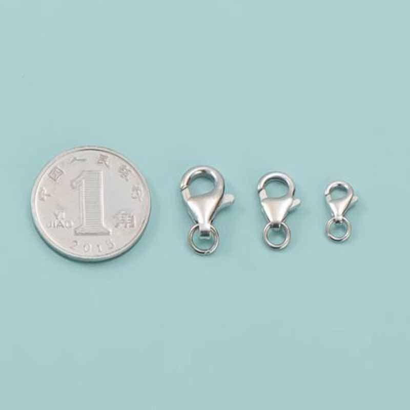2 szt. Oryginalne, prawdziwe,  – Lobster Clasp Silver recenzja i cena