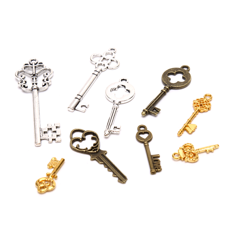 [LA] 13 szt. Metalowe zawieszk – Jewelry Making In La recenzja i cena
