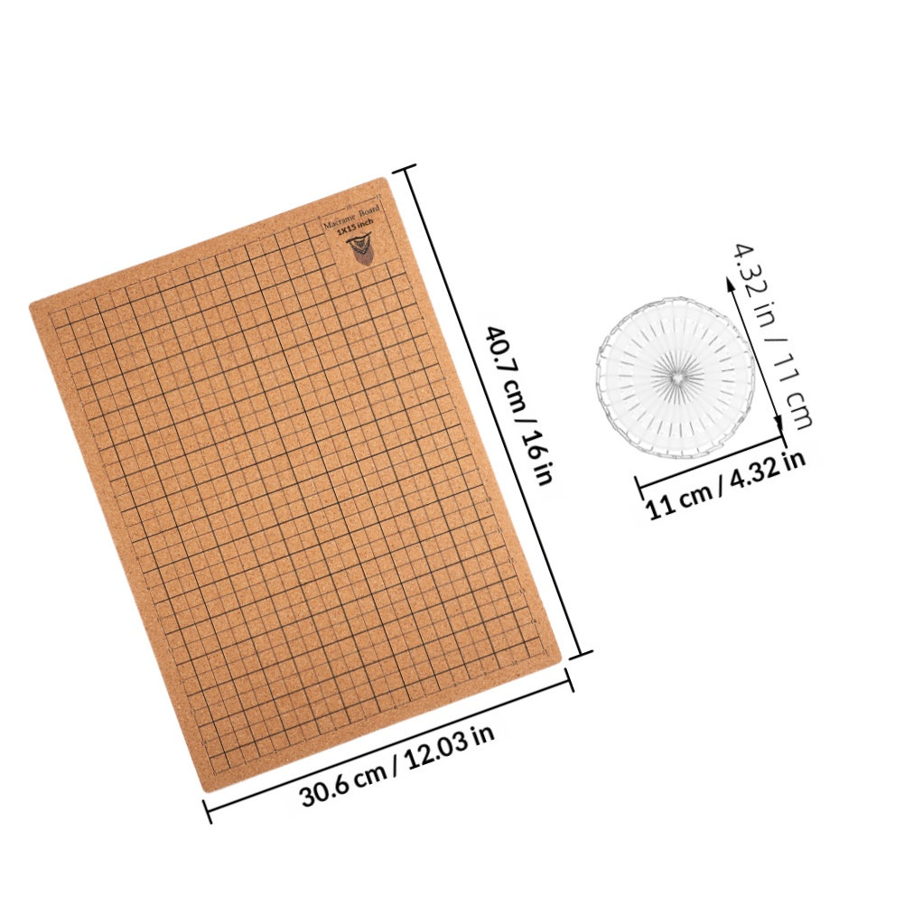Deska z korka do makramy z sia – Jewelry Making Board recenzja i cena
