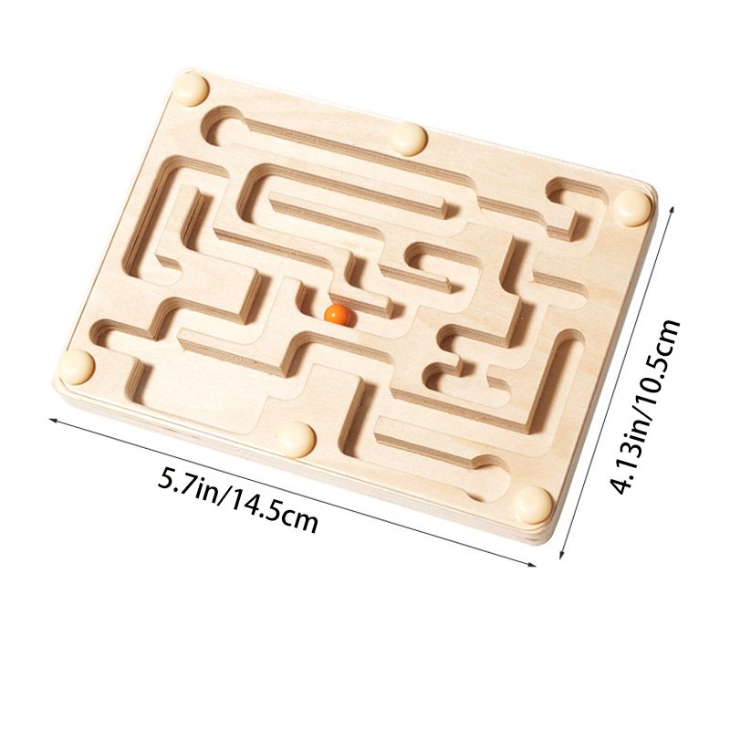 Mały drewniany labirynt z kora – Jewelry Making Board recenzja i cena