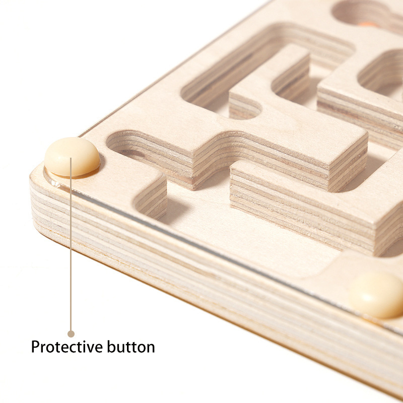 Mały drewniany labirynt z kora – Jewelry Making Board recenzja i cena