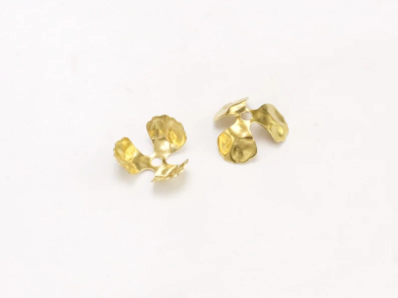 100 sztuk mosiężnych nakładek  – Jewelry Making Gemstones recenzja i cena