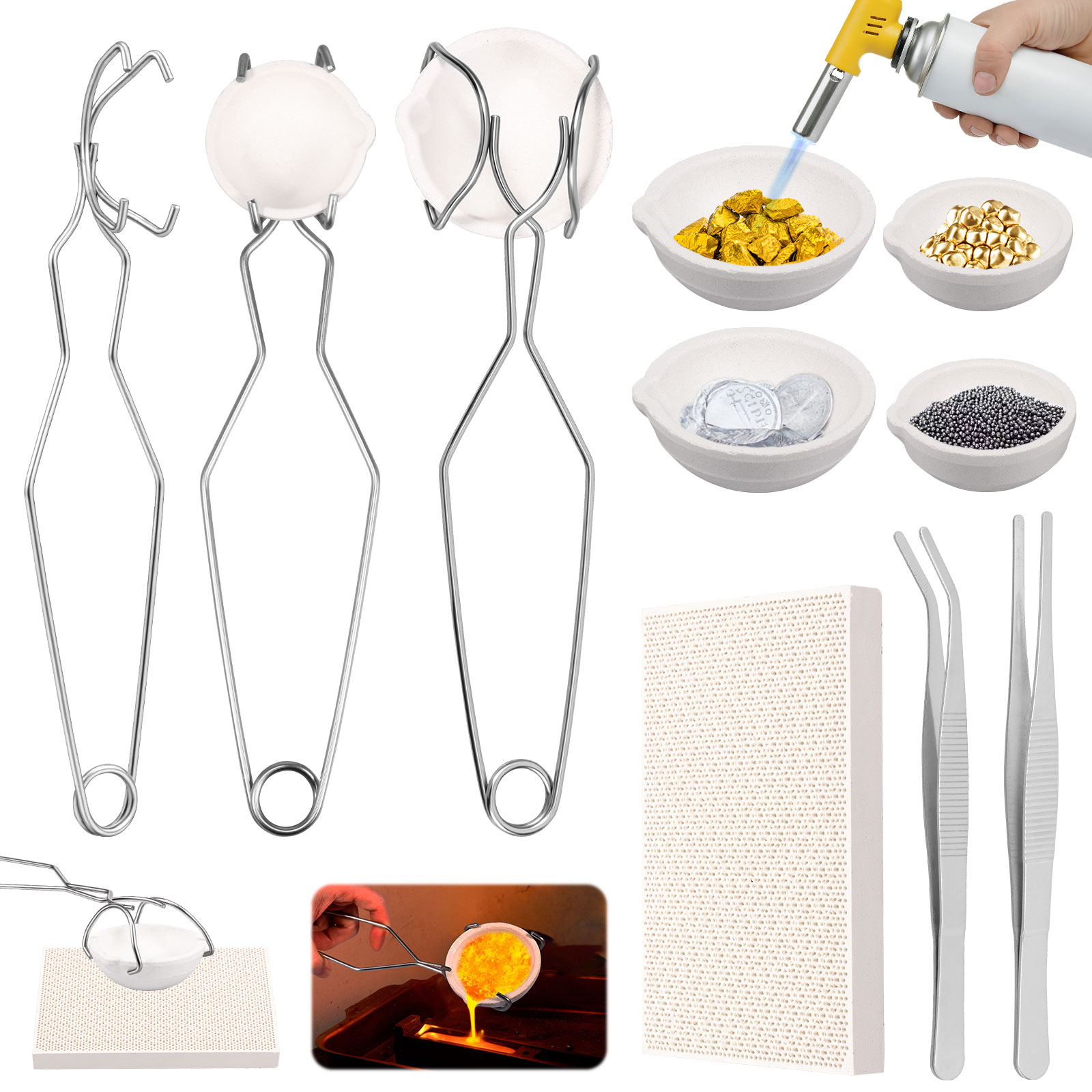 Zestaw tyglów do topienia i od – Jewelry Making Torch recenzja i cena