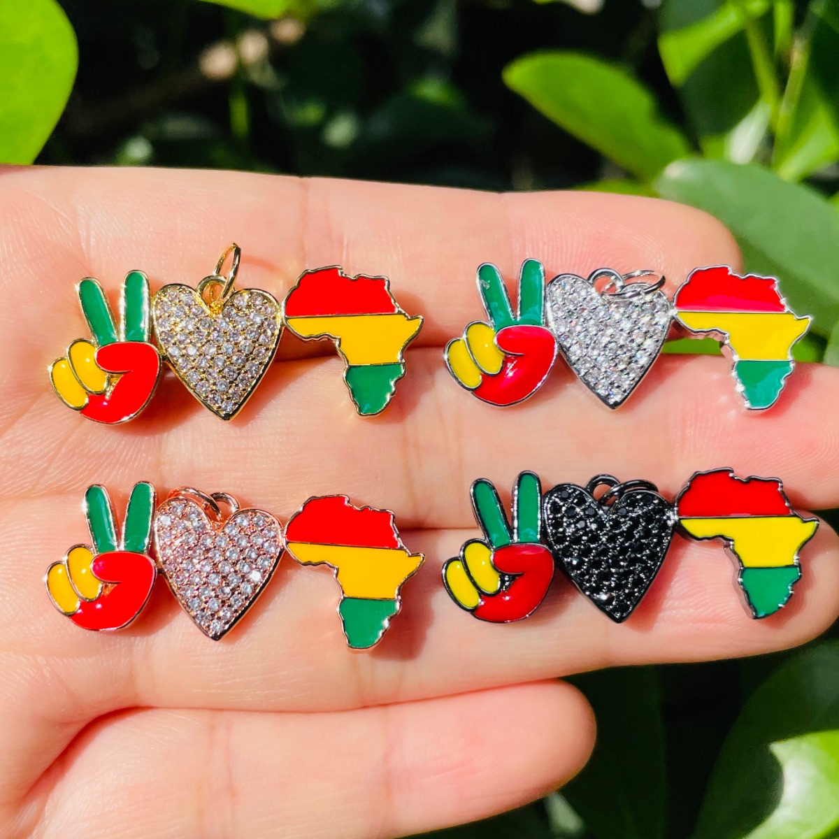 5 szt. Cyrkonu utorować emalio – Jewelry Making History recenzja i cena