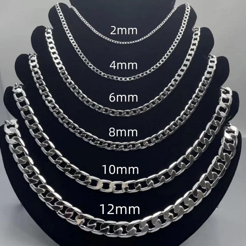 Męski naszyjnik ze srebra prób – Lobster Clasp Silver recenzja i cena