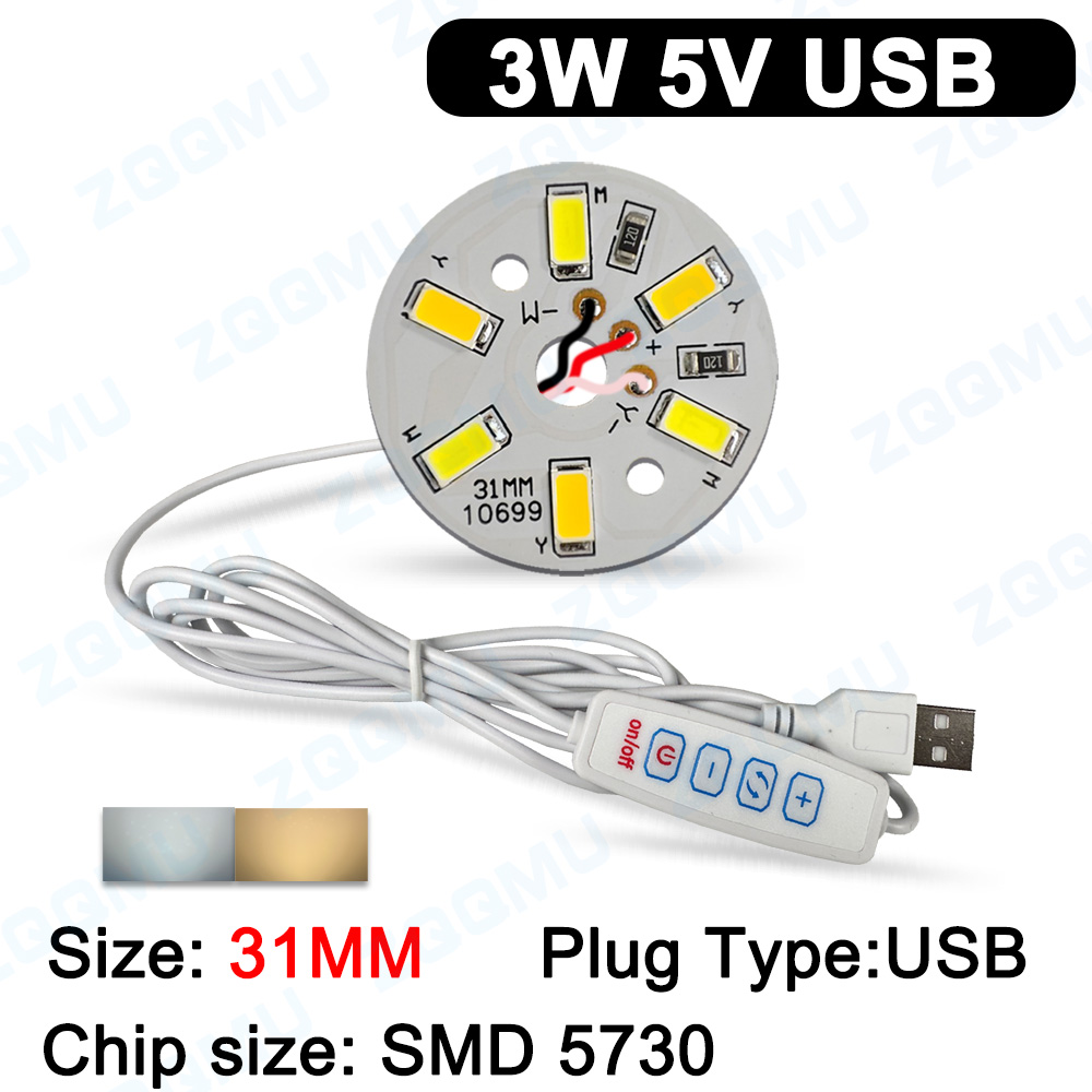 Płytka świetlna LED USB DC5V 3 – Jewelry Making Board recenzja i cena