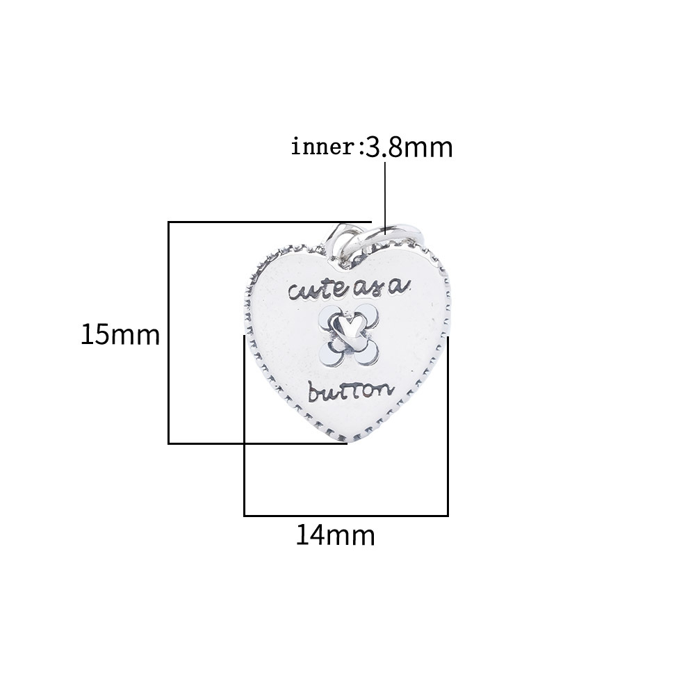 Zawieszka w kształcie serca z  – Jewelry Making In La recenzja i cena