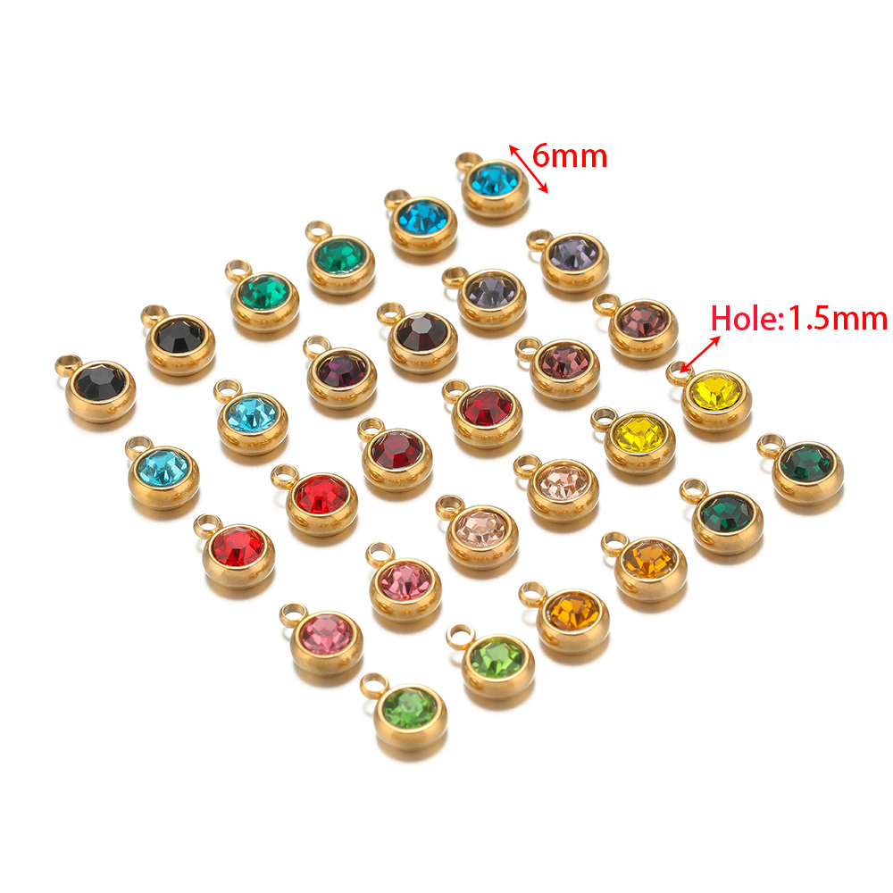 20 szt. Zawieszek z Cyrkoniami – Jewelry Making Gemstones recenzja i cena