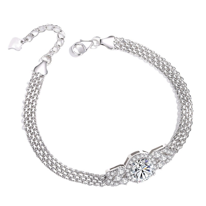 Nowy 2-karatowy kolor D VVS1 M – Lobster Clasp Silver recenzja i cena