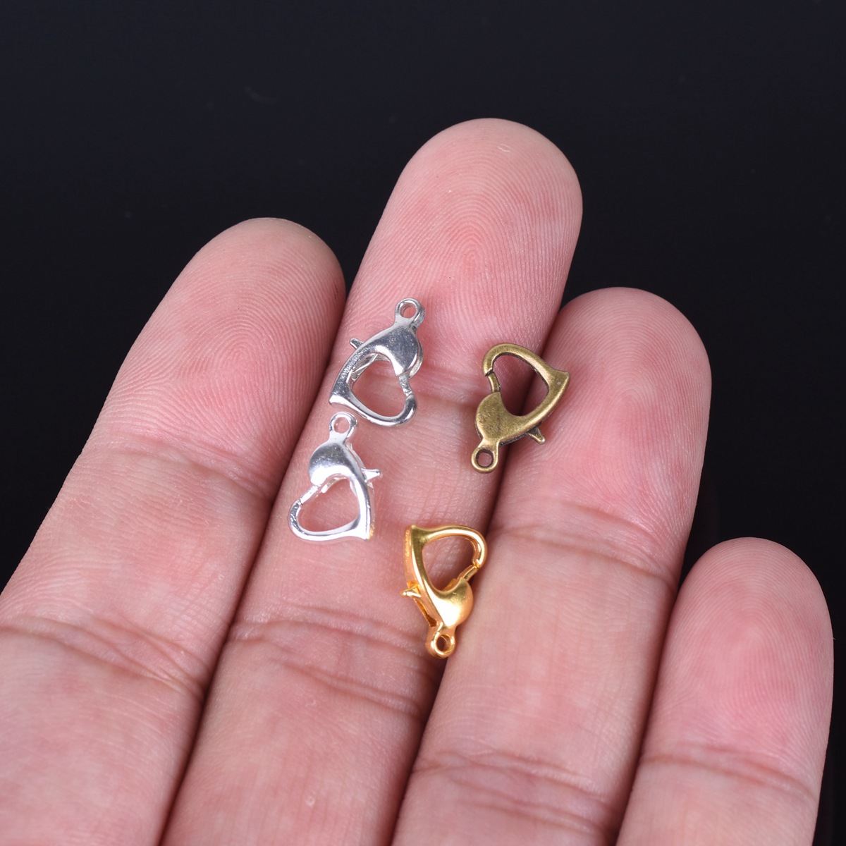30 sztuk 12x8mm złoty/srebrny/ – Lobster Clasp Silver recenzja i cena