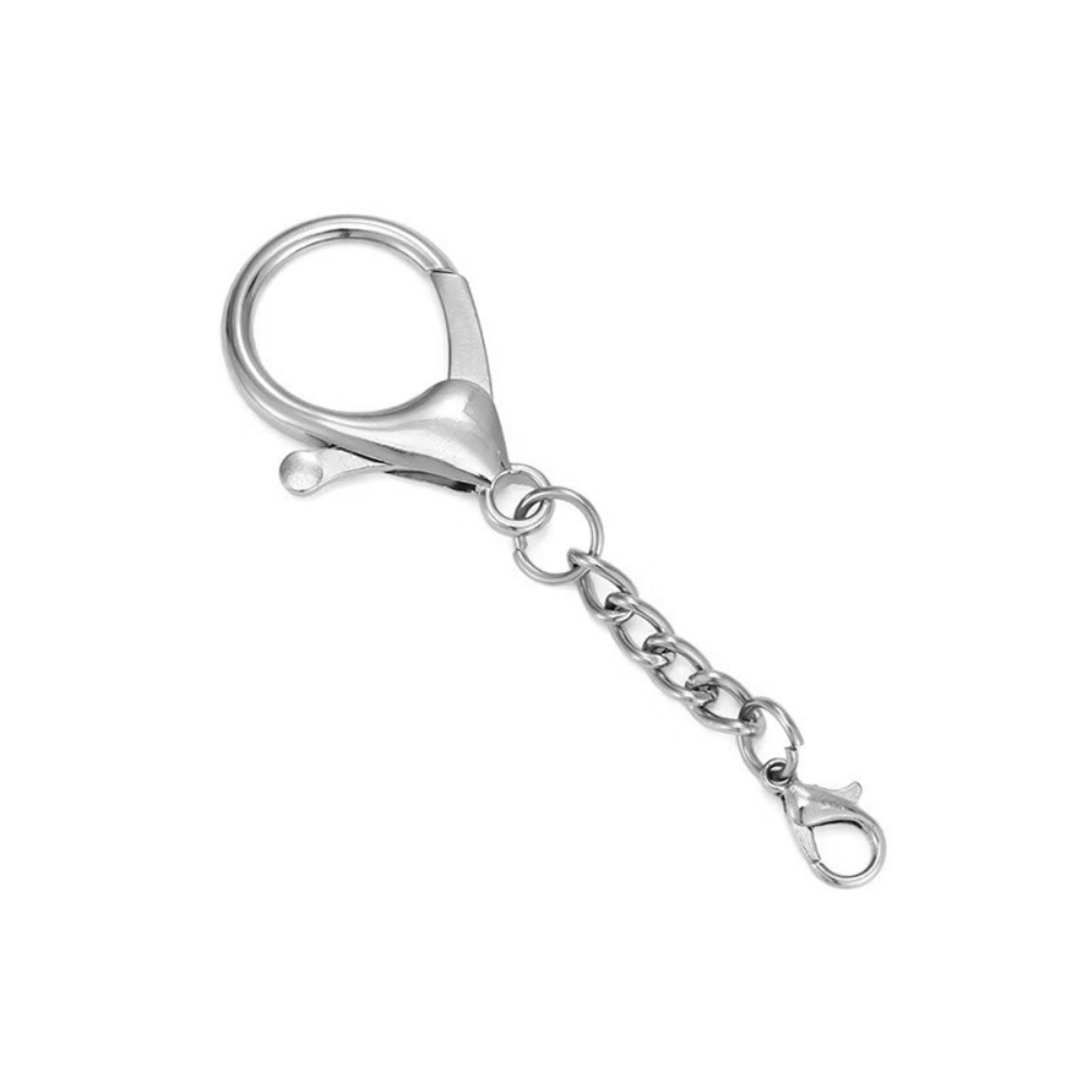 10 szt. Srebrne Duże Karabińcz – Lobster Clasp Silver recenzja i cena